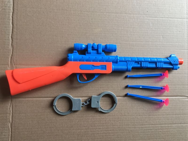 Soft bullet gun handcuffs - HP1100497