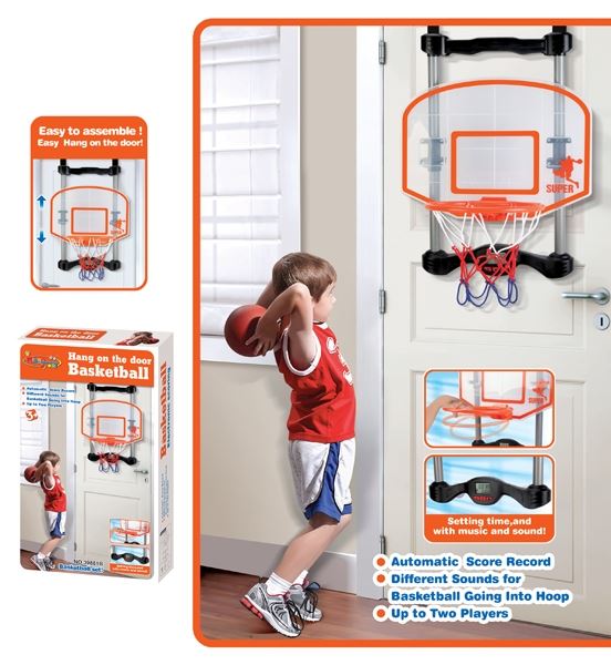 BASKETBALL SET WITH MUSIC (AUTOMATIC SCORE RECORD) - HP1101409