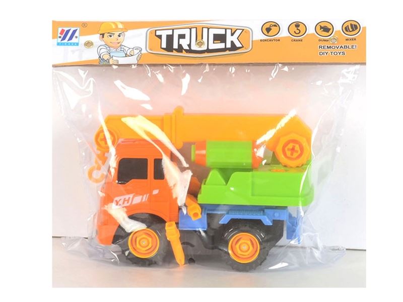 REMOVABLE F/P DIY CRANE TRUCK(4 COLORS) - HP1101758