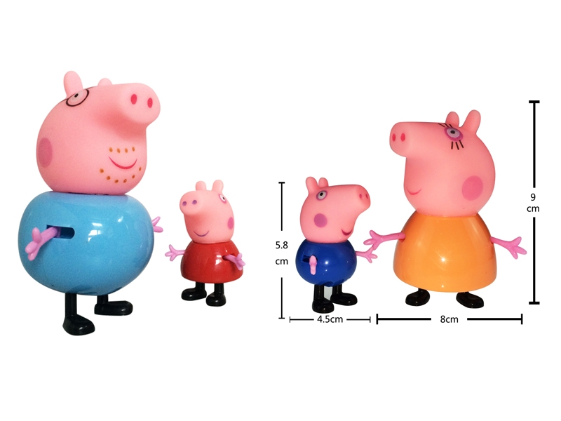 PINK PIG 4 PACK (HEAD PAINT) - HP1101853