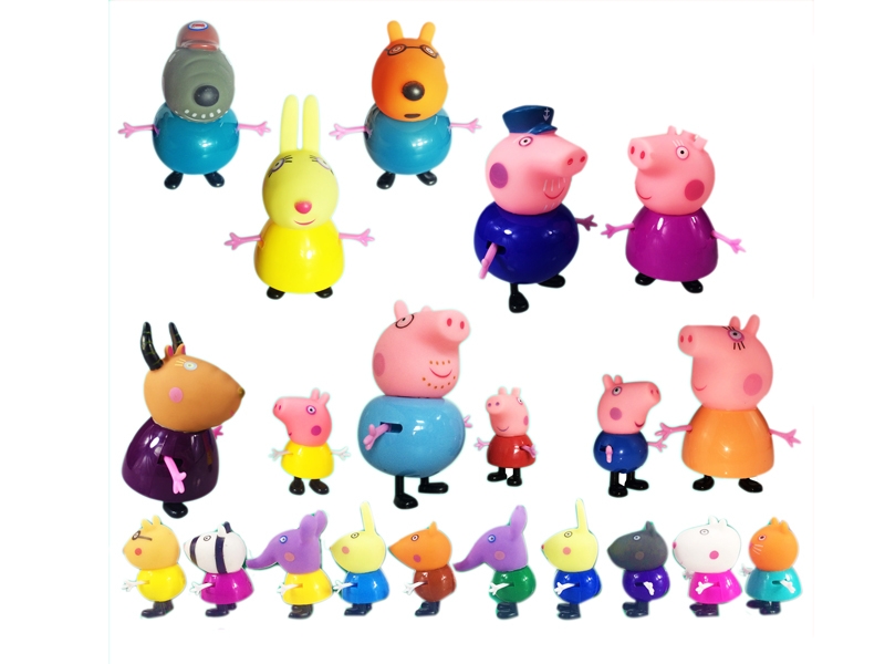 PINK PIG FULL RANGE OF 21 CHARACTERS - HP1101854
