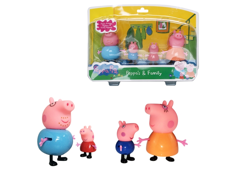 PINK PIG 4 PACK (HEAD PAINT) - HP1101855
