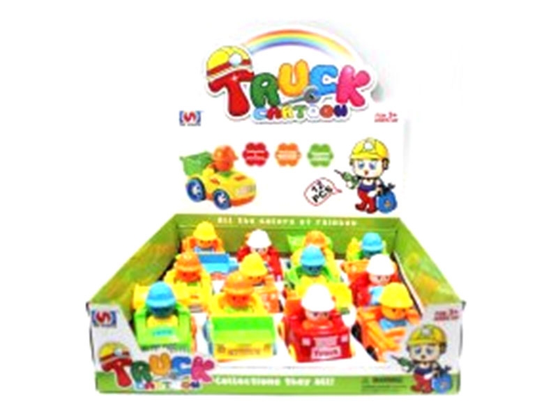 F/P CARTOON TRUCK (12 PCS/DISPLAY BOX) - HP1101870