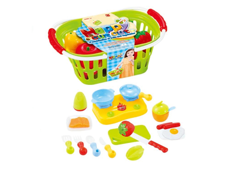 CUTTING FRUIT & VEGETABLE SET (19 PCS) - HP1102071