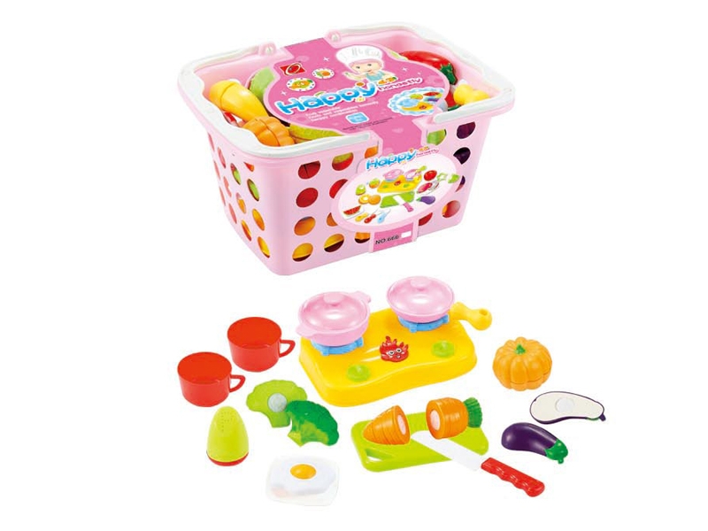 CUTTING FRUIT & VEGETABLE SET (16 PCS) - HP1102073