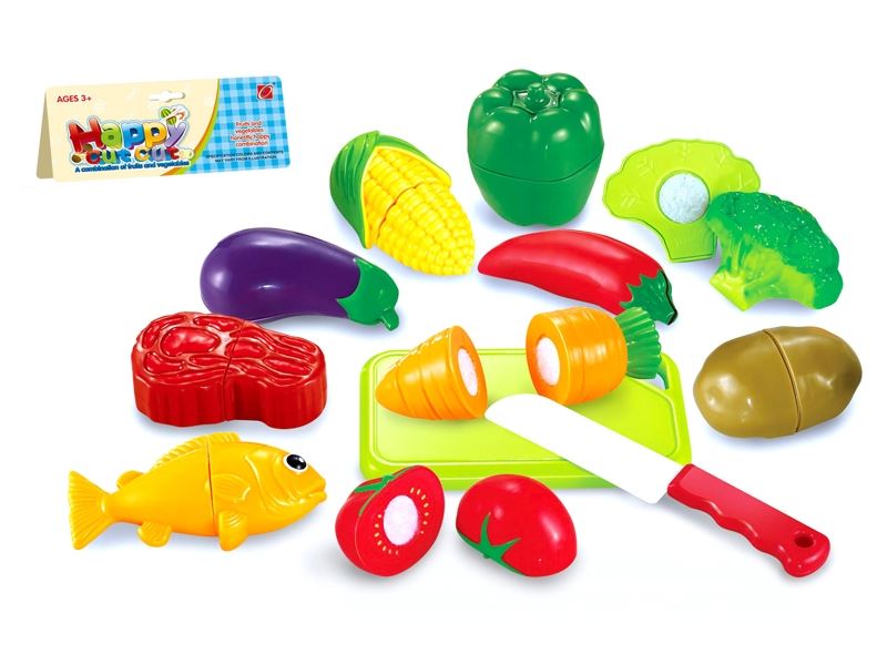 CUTTING FRUIT & VEGETABLE SET (12 PCS) - HP1102110