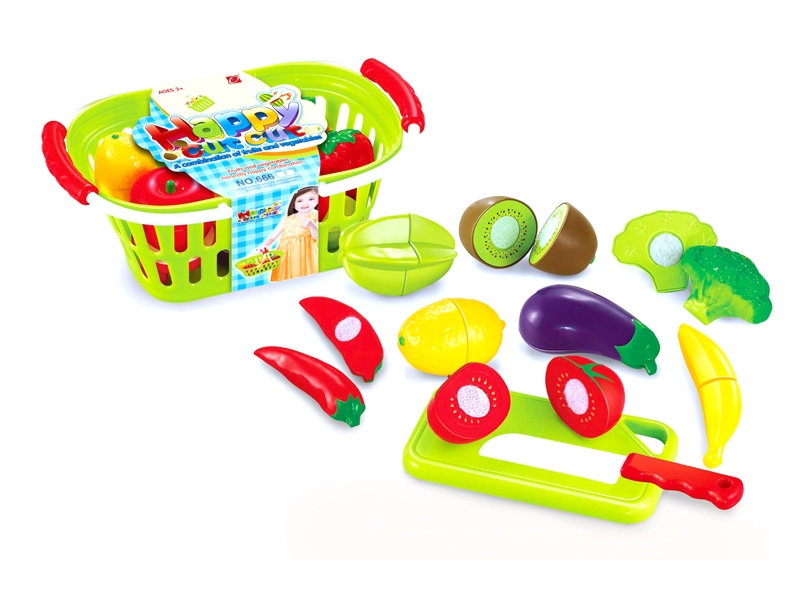 CUTTING FRUIT & VEGETABLE SET (11 PCS) - HP1102116