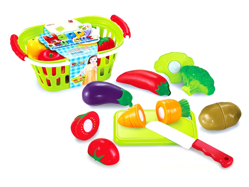 CUTTING FRUIT & VEGETABLE SET (9 PCS) - HP1102121