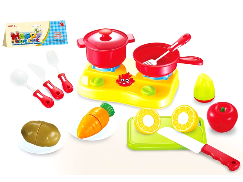 CUTTING FRUIT & VEGETABLE SET (17 PCS) - HP1102124