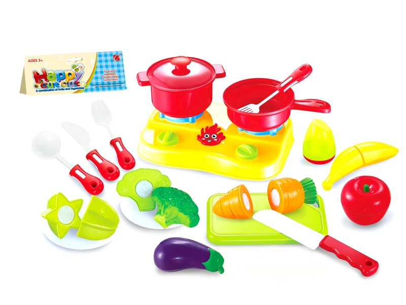 CUTTING FRUIT & VEGETABLE SET (19 PCS) - HP1102126