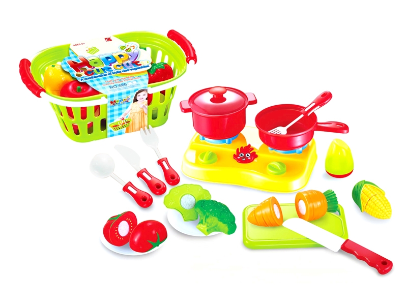 CUTTING FRUIT & VEGETABLE SET (18 PCS) - HP1102127
