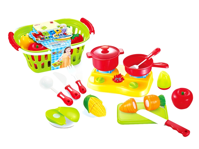 CUTTING FRUIT & VEGETABLE SET (18 PCS) - HP1102129