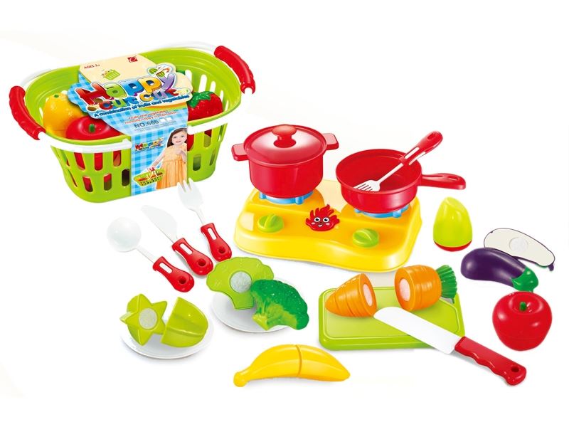 CUTTING FRUIT & VEGETABLE SET (20 PCS) - HP1102131