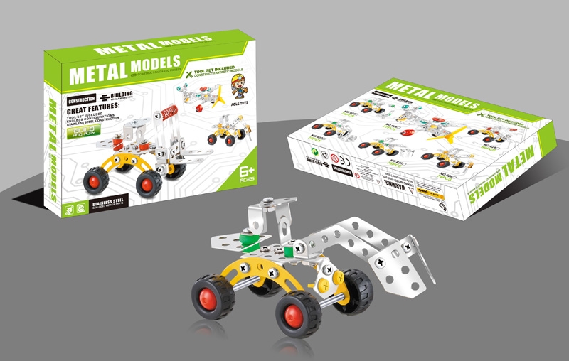 METAL MODELS BUILDING BLOCK (75 PCS) - HP1102296