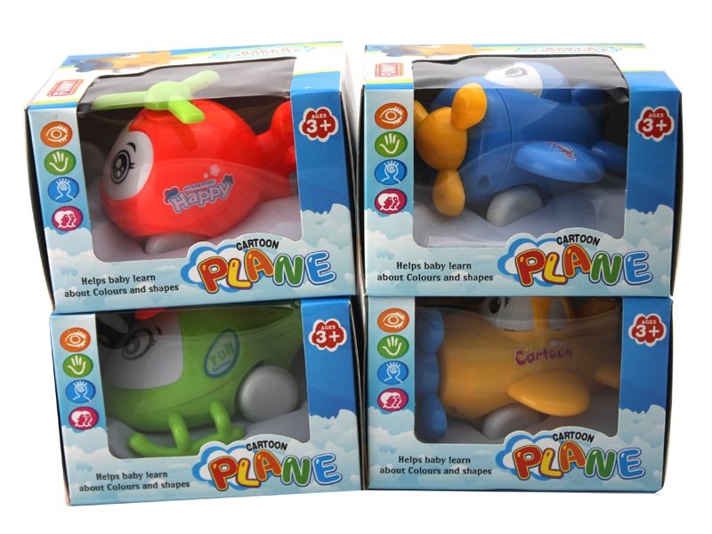 CARTOON FORCE PLANE 4 ASST. - HP1102879