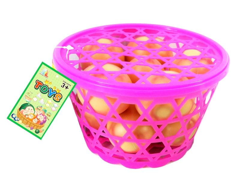 BASKET WITH EGGS 11PCS - HP1103169