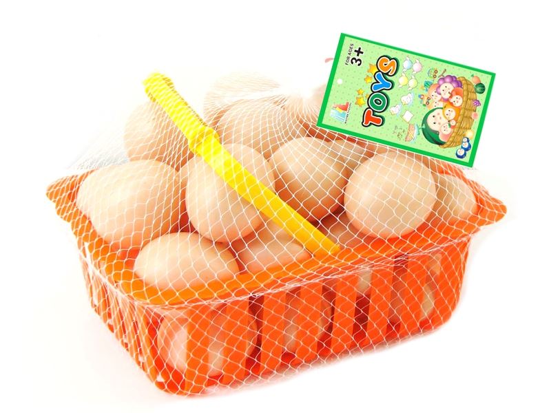 BASKET WITH EGGS 30PCS - HP1103178