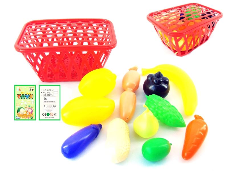 BASKET WITH FRUIT AND VEGETABLES - HP1103431