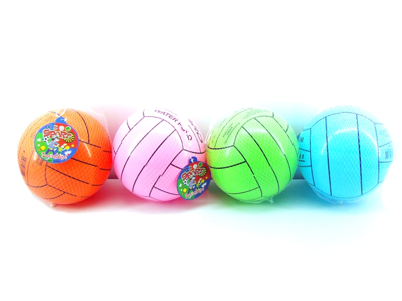 9 INCH SINGLE PRINT VOLLEYBALL (4 COLOR MIX) - HP1103460