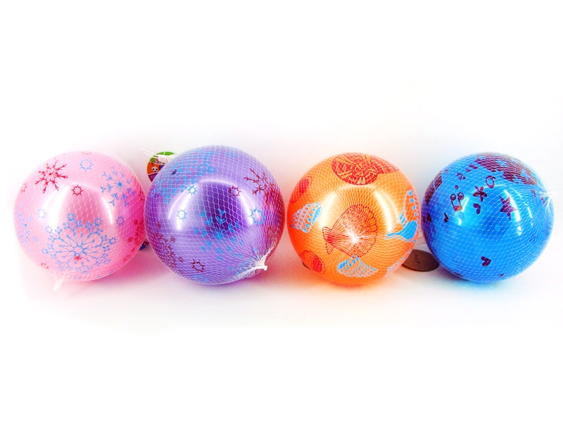 9 INCH TWO-COLOR SINGLE-PRINT BALL (4 MIXED) - HP1103472