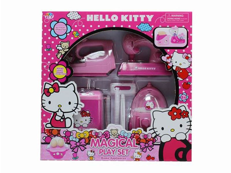 HELLO KITTY (SMALL APPLIANCES COMBINATION (4 IN 1) HAD A FAMILY TOY - HP1104129