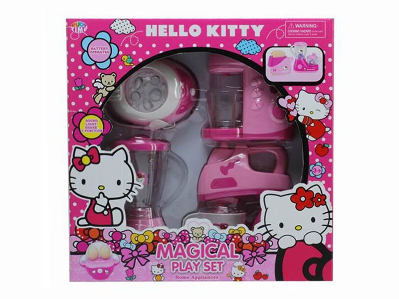 HELLO KITTY (SMALL APPLIANCES COMBINATION (4 IN 1) HAD A FAMILY TOY - HP1104130