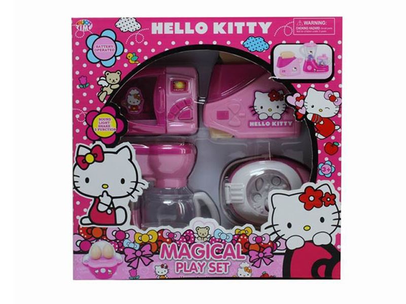 HELLO KITTY (SMALL APPLIANCES COMBINATION (4 IN 1) HAD A FAMILY TOY - HP1104131