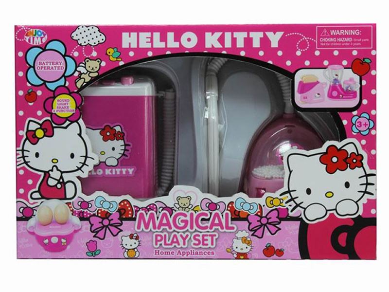 HELLO KITTY (SMALL APPLIANCES COMBINATION (2 IN 1) HAD A FAMILY TOY - HP1104133