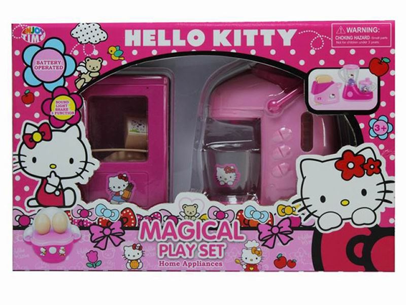 HELLO KITTY (SMALL APPLIANCES COMBINATION (2 IN 1) HAD A FAMILY TOY - HP1104134
