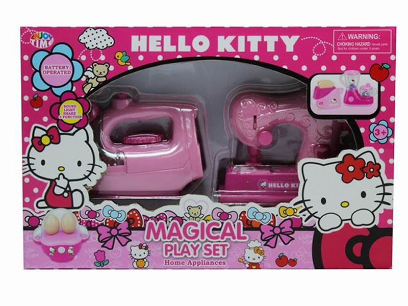 HELLO KITTY (SMALL APPLIANCES COMBINATION (2 IN 1) HAD A FAMILY TOY - HP1104136