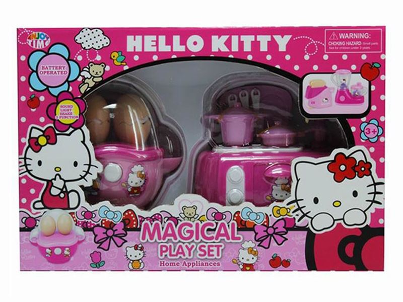 HELLO KITTY (SMALL APPLIANCES COMBINATION (2 IN 1) HAD A FAMILY TOY - HP1104137