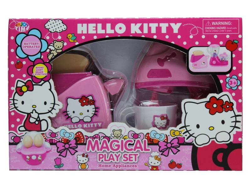 HELLO KITTY (SMALL APPLIANCES COMBINATION (2 IN 1) HAD A FAMILY TOY - HP1104138