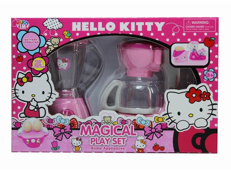 HELLO KITTY (SMALL APPLIANCES COMBINATION (2 IN 1) HAD A FAMILY TOY - HP1104140