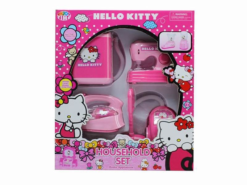 HELLO KITTY EVERY FAMILY (LAUNDRY + SEWING + IRON + VACUUM) - HP1104148