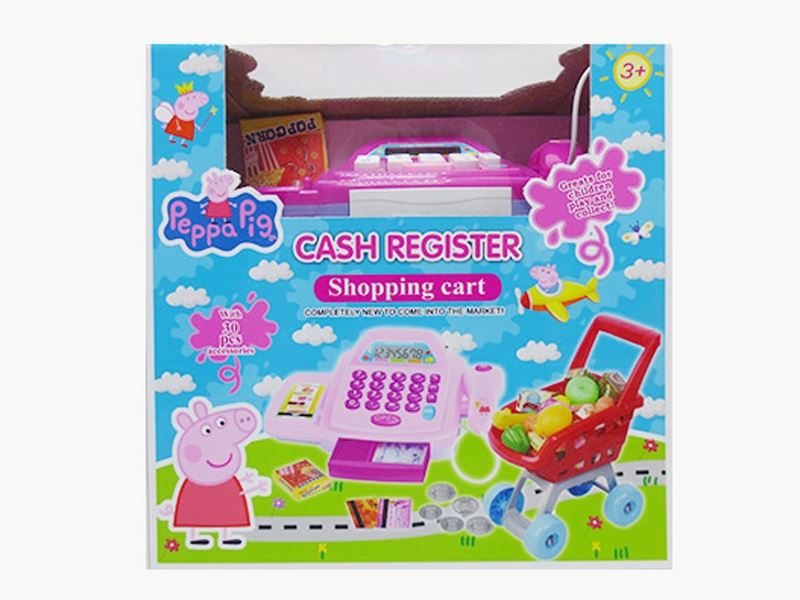 PIGGY PATCH CASHIER + TROLLEY (LIGHT SOUND) - HP1104160