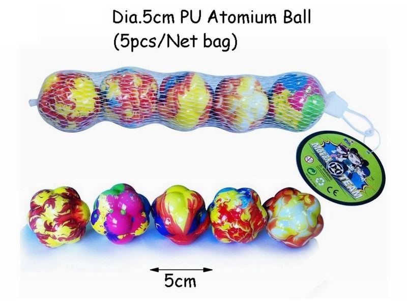 5CM PU ATOMIUM BALL (5 PCS/NET BAG) - HP1104255