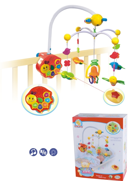 INFRARED R/C BABY BED BELL W/LIGHT & MUSIC - HP1104378