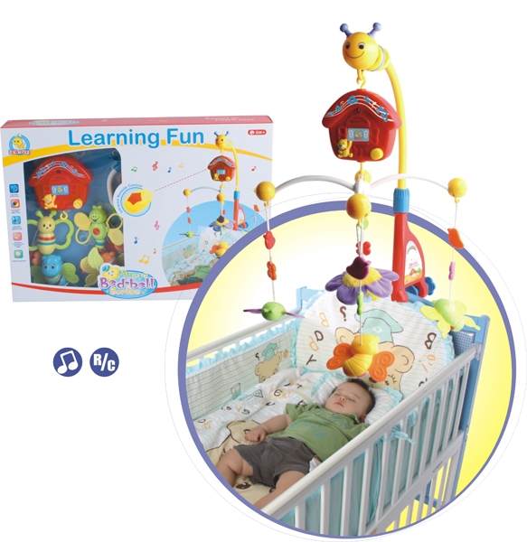 INFRARED R/C BABY BED BELL W/MUSIC - HP1104380