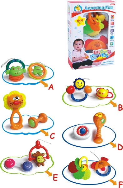 BABY RATTLE SET (2 PCS) - HP1104397