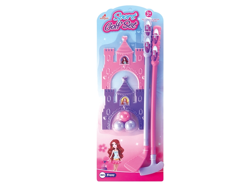 BARBIE TWO-DOOR GOLF SET - HP1104476