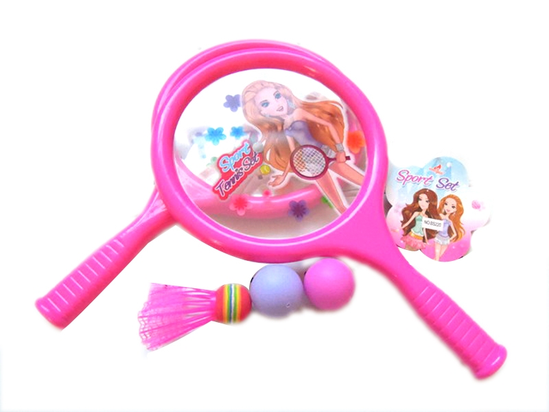 BARBIE PVC FACE RACKET - HP1104490