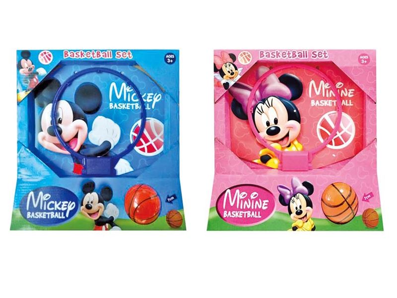 MICKEY MINNIE BASKETBALL BOARD + PU BALL (TWO MIXED) - HP1104621