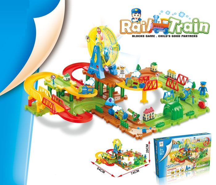 B/O RAIL TRAIN SET 85PCS - HP1104826