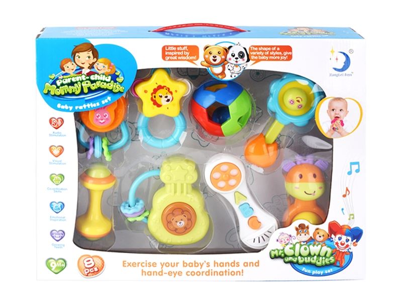 BABY RATTLES (8 PCS) - HP1105258