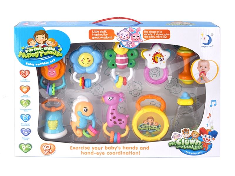 BABY RATTLES (10 PCS) - HP1105261
