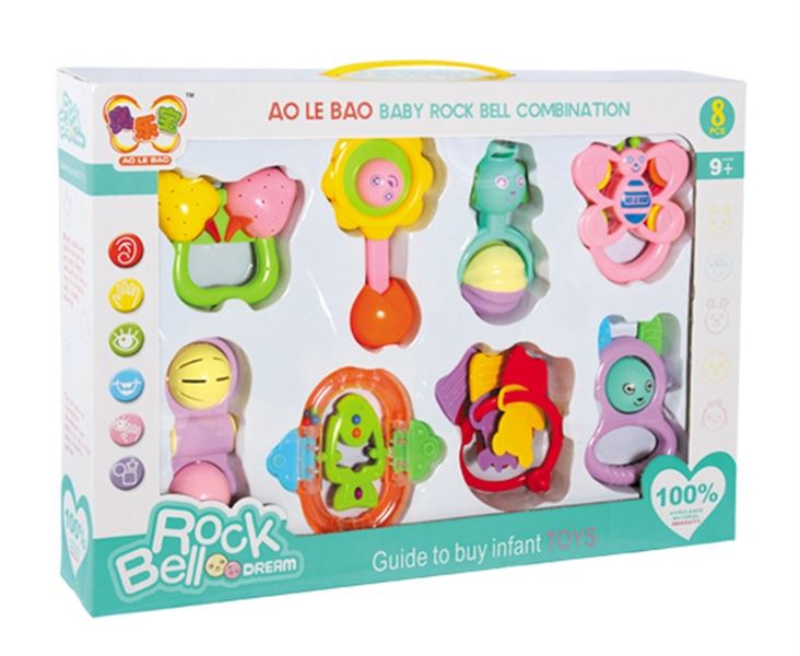 BABY RATTLES (8 PCS) - HP1105266