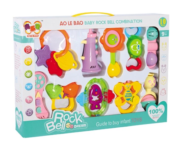 BABY RATTLES (10 PCS) - HP1105268