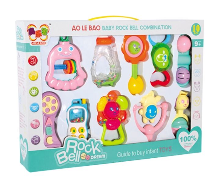 BABY RATTLES (10 PCS) - HP1105269