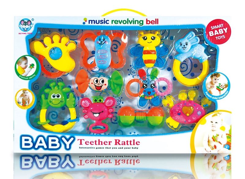 BABY RATTLE (10 PCS) - HP1105330