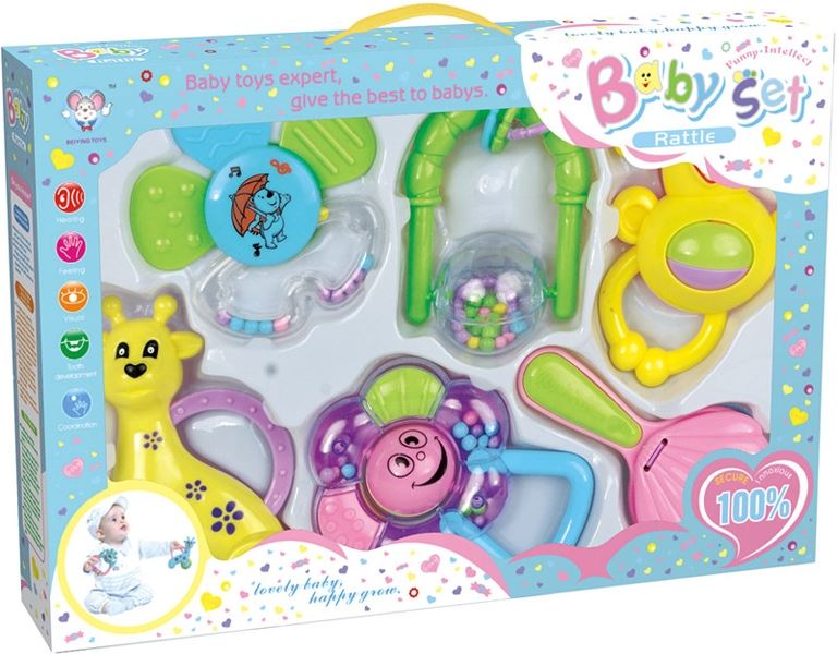 BABY RATTLE (6 PCS) - HP1105341